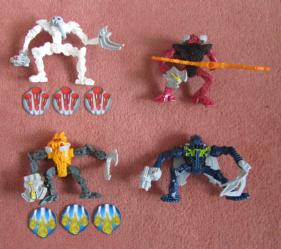 Lego bionicles